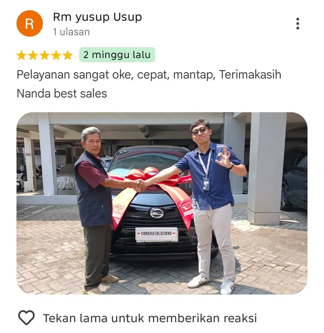 Ulasan pelanggan Daihatsu Nanda